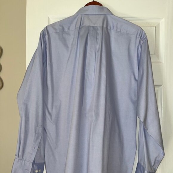 VAN HEUSEN | Light blue Pin Point Oxford Men's shirt Size: 17 1/2 - 34/35 - Picture 3 of 8